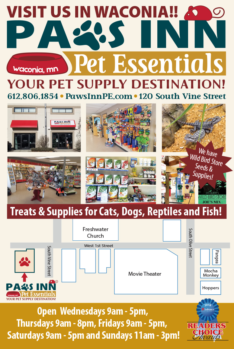 Paws Inn Pet Essentials - Pet Supplies in Waconia, Minnesota